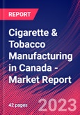 Cigarette & Tobacco Manufacturing in Canada - Industry Market Research Report- Product Image