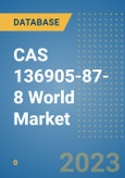 CAS 136905-87-8 Pazufloxacin mesilate Chemical World Database- Product Image