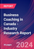 Business Coaching in Canada - Industry Research Report- Product Image