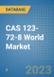 CAS 123-72-8 Butyraldehyde Chemical World Database - Product Image