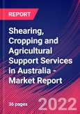 Shearing, Cropping and Agricultural Support Services in Australia - Industry Market Research Report- Product Image
