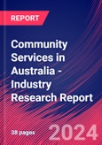 Community Services in Australia - Industry Research Report- Product Image
