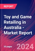 Toy and Game Retailing in Australia - Industry Market Research Report- Product Image