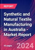 Synthetic and Natural Textile Manufacturing in Australia - Industry Market Research Report- Product Image