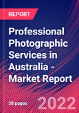 Professional Photographic Services in Australia - Industry Market Research Report- Product Image