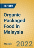 Organic Packaged Food in Malaysia- Product Image