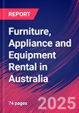 Furniture, Appliance and Equipment Rental in Australia - Industry Market Research Report- Product Image