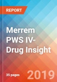 Merrem PWS IV- Drug Insight, 2019- Product Image