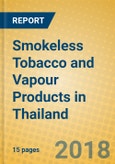 Smokeless Tobacco and Vapour Products in Thailand- Product Image