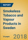 Smokeless Tobacco and Vapour Products in Sweden- Product Image