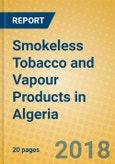 Smokeless Tobacco and Vapour Products in Algeria- Product Image