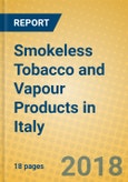 Smokeless Tobacco and Vapour Products in Italy- Product Image