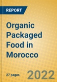 Organic Packaged Food in Morocco- Product Image
