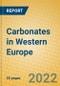 Carbonates in Western Europe - Product Image