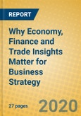 Why Economy, Finance and Trade Insights Matter for Business Strategy- Product Image