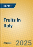 Fruits in Italy- Product Image