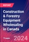 Construction & Forestry Equipment Wholesaling in Canada - Industry Market Research Report - Product Thumbnail Image