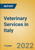 Veterinary Services in Italy- Product Image
