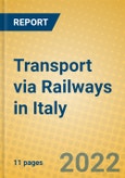 Transport via Railways in Italy- Product Image
