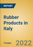Rubber Products in Italy- Product Image