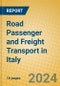 Road Passenger and Freight Transport in Italy - Product Thumbnail Image