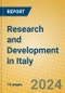 Research and Development in Italy - Product Thumbnail Image