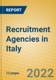 Recruitment Agencies in Italy- Product Image