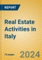 Real Estate Activities in Italy - Product Thumbnail Image