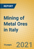 Mining of Metal Ores in Italy- Product Image
