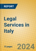 Legal Services in Italy- Product Image