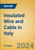 Insulated Wire and Cable in Italy- Product Image