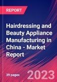 Hairdressing and Beauty Appliance Manufacturing in China - Industry Market Research Report- Product Image