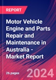 Motor Vehicle Engine and Parts Repair and Maintenance in Australia - Industry Market Research Report- Product Image