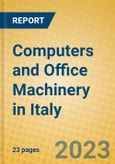 Computers and Office Machinery in Italy- Product Image