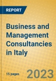 Business and Management Consultancies in Italy- Product Image