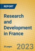 Research and Development in France- Product Image