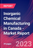Inorganic Chemical Manufacturing in Canada - Industry Market Research Report- Product Image