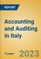 Accounting and Auditing in Italy - Product Thumbnail Image