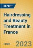 Hairdressing and Beauty Treatment in France- Product Image