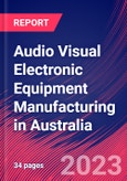 Audio Visual Electronic Equipment Manufacturing in Australia - Industry Market Research Report- Product Image