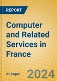 Computer and Related Services in France- Product Image