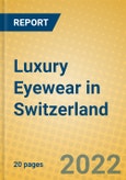 Luxury Eyewear in Switzerland- Product Image