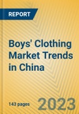 Boys' Clothing Market Trends in China- Product Image