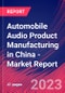Automobile Audio Product Manufacturing in China - Industry Market Research Report - Product Image