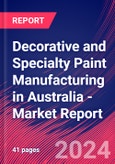 Decorative and Specialty Paint Manufacturing in Australia - Industry Market Research Report- Product Image