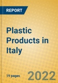 Plastic Products in Italy- Product Image