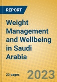 Weight Management and Wellbeing in Saudi Arabia- Product Image