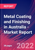 Metal Coating and Finishing in Australia - Industry Market Research Report- Product Image
