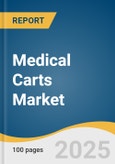 Medical Carts Market Size, Share & Trends Analysis Report By Product (Mobile Computing Carts, Wall-mounted Workstations, Medication), By Type (Anesthesia, Emergency, Procedure), By End-use, By Region, And Segment Forecasts, 2023 - 2030- Product Image