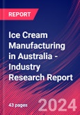 Ice Cream Manufacturing in Australia - Industry Research Report- Product Image